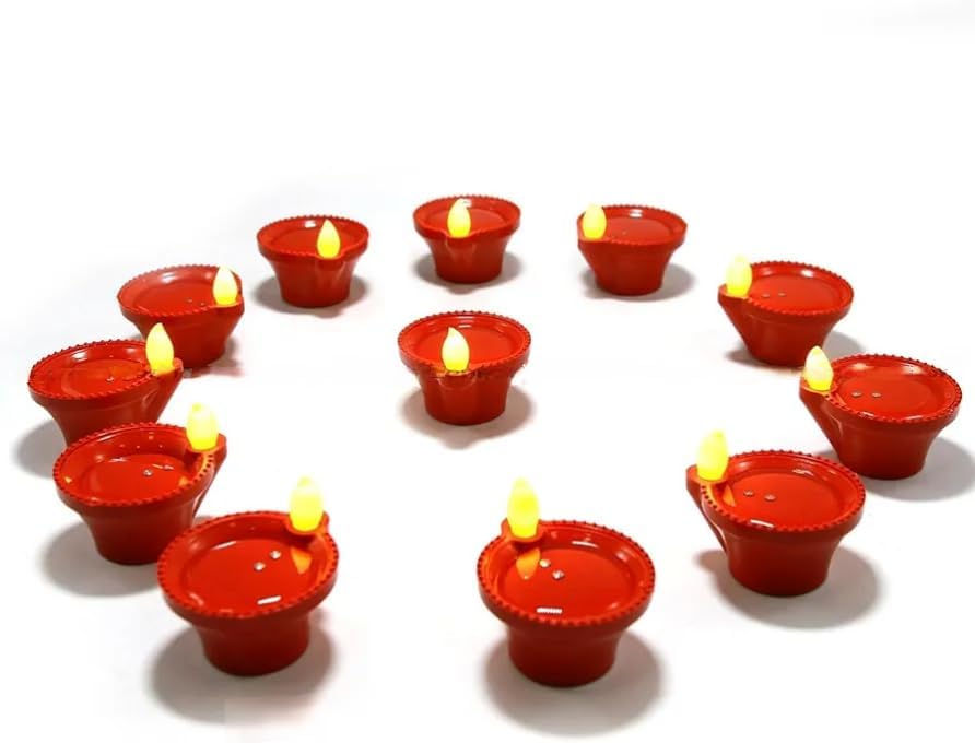 LED Water Sensor Diyas – Ambient Plastic Lights
