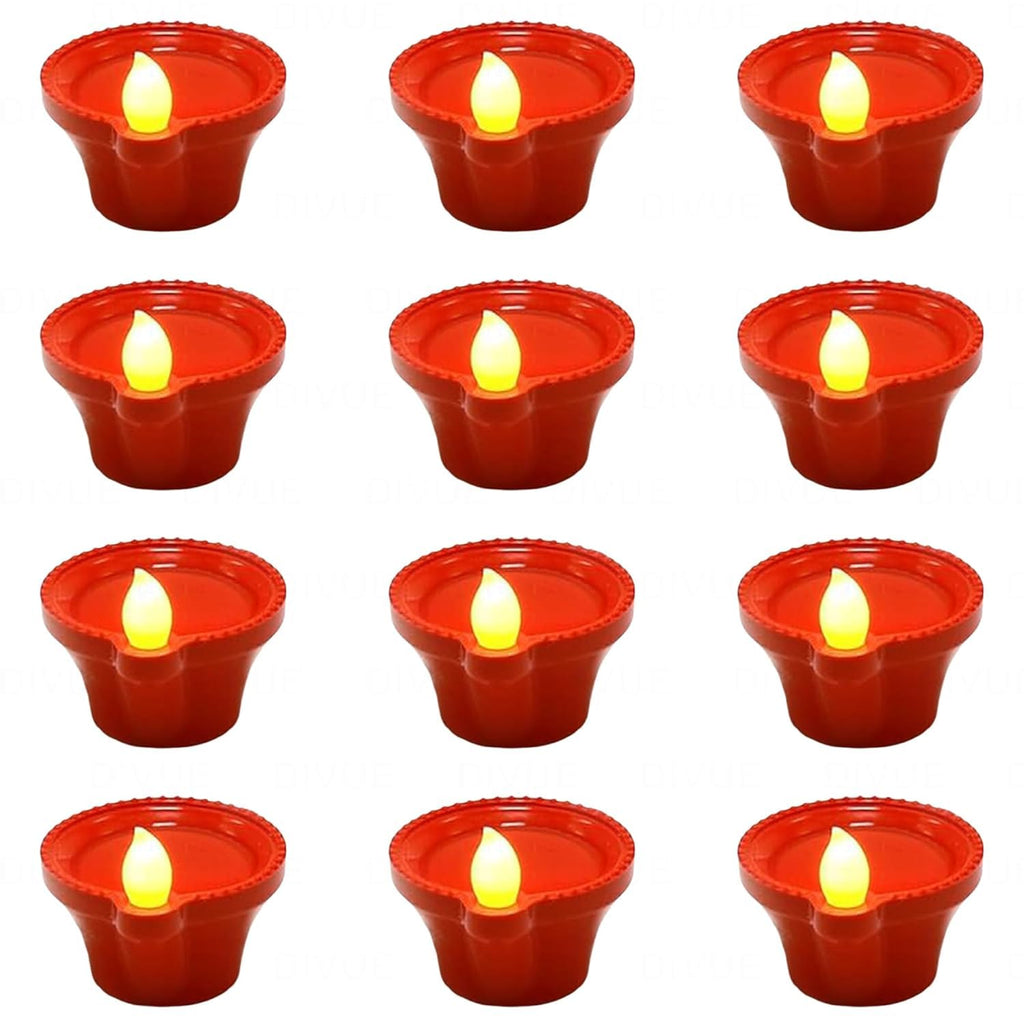 LED Water Sensor Diyas – Ambient Plastic Lights