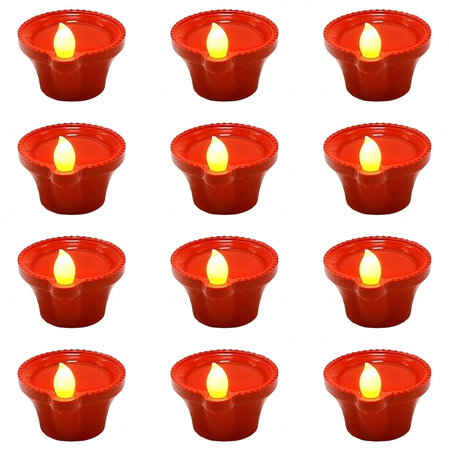 LED Water Sensor Diyas – Ambient Plastic Lights